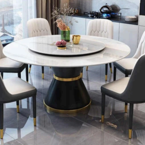 6-Seater Circular Dining Table Top