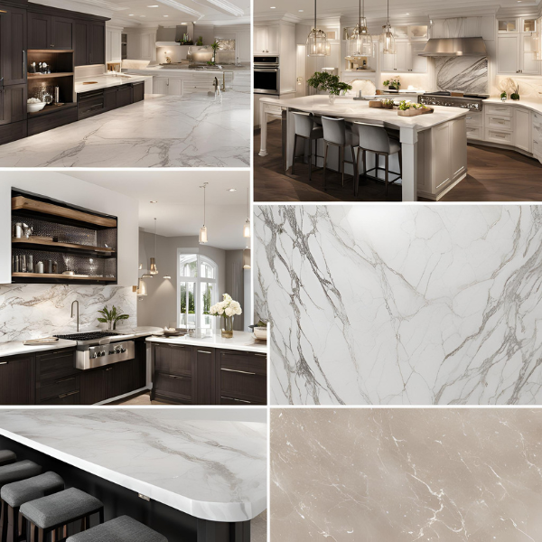 different types of marble table